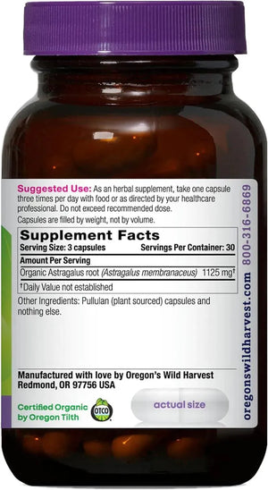 OREGON'S WILD HARVEST - Oregon's Wild Harvest Astragalus 90 Capsulas - The Red Vitamin MX - Suplementos Alimenticios - {{ shop.shopifyCountryName }}