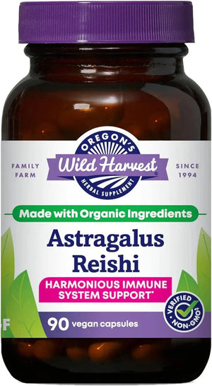 OREGON'S WILD HARVEST - Oregon's Wild Harvest Astragalus Reishi 90 Capsulas - The Red Vitamin MX - Suplementos Alimenticios - {{ shop.shopifyCountryName }}
