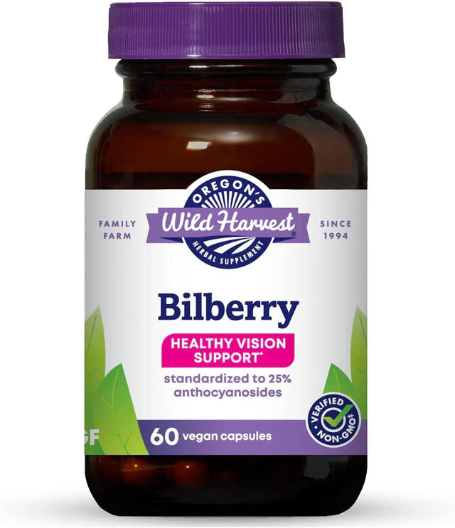 OREGON'S WILD HARVEST - Oregon's Wild Harvest Bilberry 880Mg. 60 Capsulas - The Red Vitamin MX - Suplementos Alimenticios - {{ shop.shopifyCountryName }}