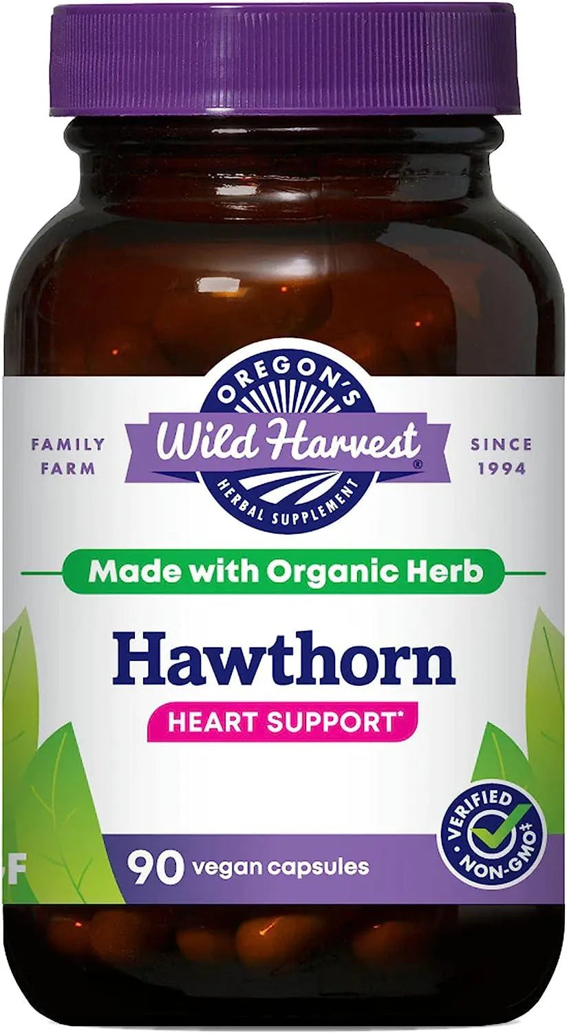 OREGON'S WILD HARVEST - Oregon's Wild Harvest Certified Organic Hawthorn 90 Capsulas - The Red Vitamin MX - Suplementos Alimenticios - {{ shop.shopifyCountryName }}