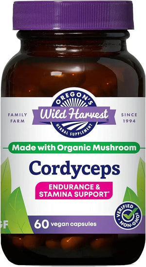 OREGON'S WILD HARVEST - Oregon's Wild Harvest Cordyceps 60 Capsulas - The Red Vitamin MX - Suplementos Alimenticios - {{ shop.shopifyCountryName }}