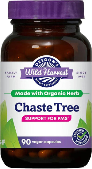 OREGON'S WILD HARVEST - Oregon's Wild Harvest Non-GMO Chaste Tree 90 Capsulas - The Red Vitamin MX - Suplementos Alimenticios - {{ shop.shopifyCountryName }}