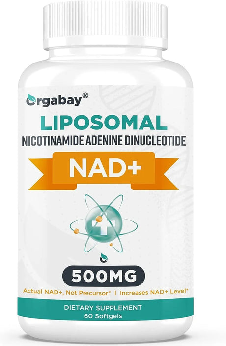 ORGABAY - Orgabay Liposomal NAD+ 500Mg. Supplement 60 Capsulas Blandas - The Red Vitamin MX - Suplementos Alimenticios - {{ shop.shopifyCountryName }}