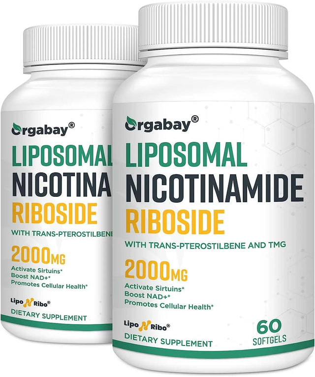 ORGABAY - Orgabay Liposomal Nicotinamide Riboside 2000Mg. 60 Capsulas Blandas 2 Pack - The Red Vitamin MX - Suplementos Alimenticios - {{ shop.shopifyCountryName }}