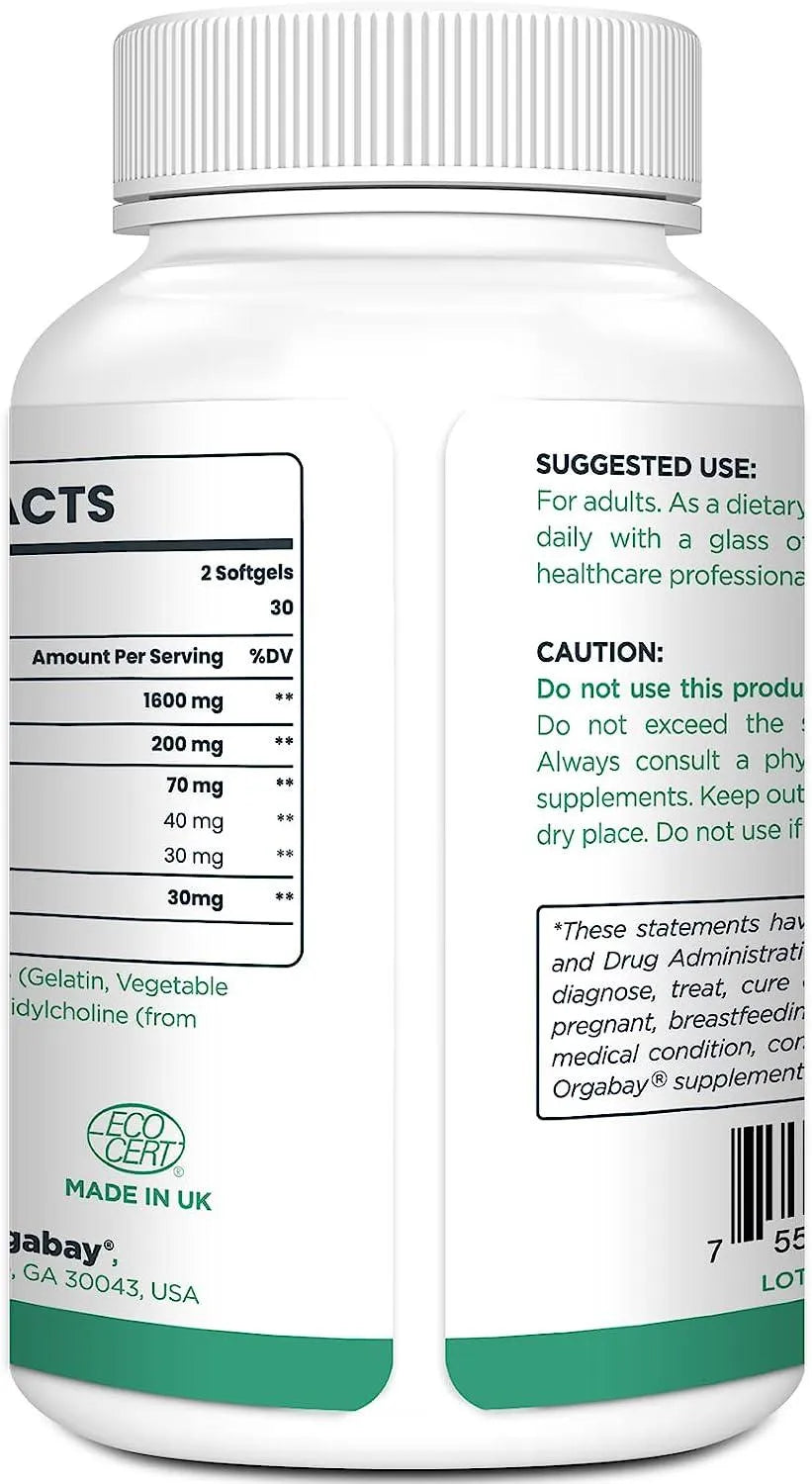 ORGABAY - Orgabay Liposomal Quercetin Phytosome 120 Capsulas Blandas 2 Pack - The Red Vitamin MX - Suplementos Alimenticios - {{ shop.shopifyCountryName }}