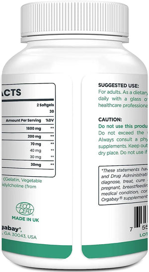 ORGABAY - Orgabay Liposomal Quercetin Phytosome 120 Capsulas Blandas 2 Pack - The Red Vitamin MX - Suplementos Alimenticios - {{ shop.shopifyCountryName }}