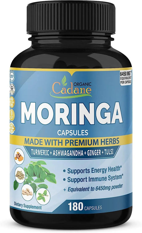 ORGANIC CADANE - Organic Cadane Organic Moringa Extract 6450Mg. 180 Capsulas - The Red Vitamin MX - Suplementos Alimenticios - {{ shop.shopifyCountryName }}