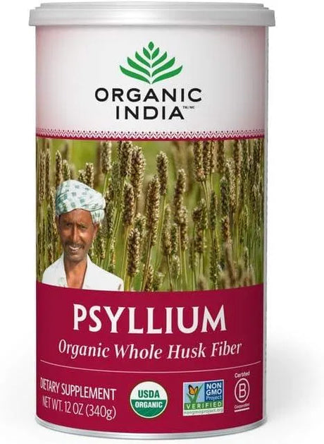 ORGANIC INDIA - Organic India Psyllium Herbal Powder 340Gr. - The Red Vitamin MX - Suplementos Alimenticios - {{ shop.shopifyCountryName }}