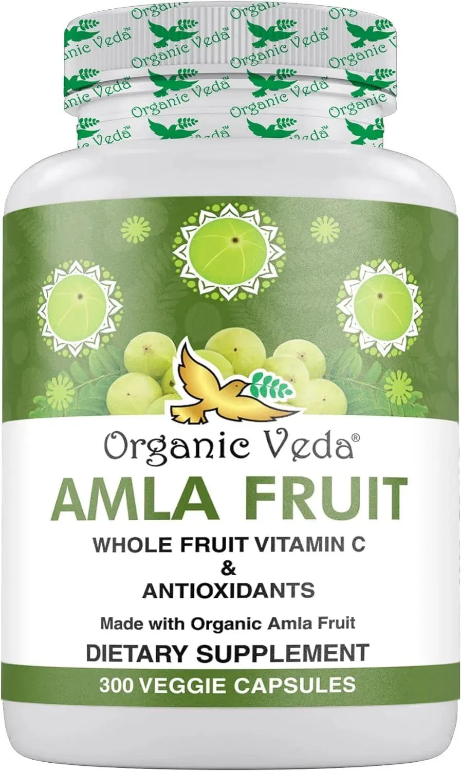 ORGANIC VEDA - Organic Veda Amla 1000Mg. 300 Capsulas - The Red Vitamin MX - Suplementos Alimenticios - {{ shop.shopifyCountryName }}