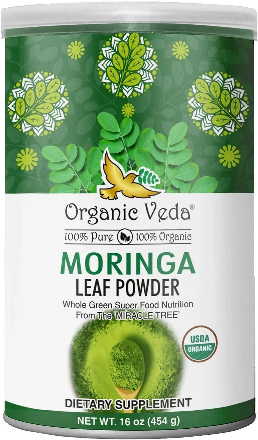 ORGANIC VEDA - Organic Veda Moringa Powder 16Oz. - The Red Vitamin MX - Suplementos Alimenticios - {{ shop.shopifyCountryName }}