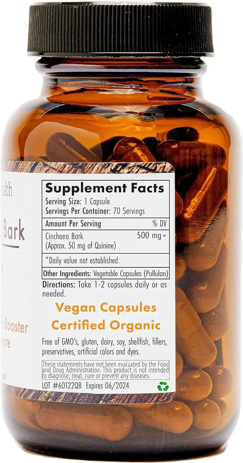 ORGANICA HEALTH - Organica Health Quinine 70 Capsulas - The Red Vitamin MX - Suplementos Alimenticios - {{ shop.shopifyCountryName }}