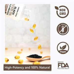 ORGANICS NATURE - ORGANICS NATURE Black Seed Oil 1000Mg. 60 Capsulas Blandas - The Red Vitamin MX - Suplementos Alimenticios - {{ shop.shopifyCountryName }}