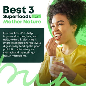 ORGANICS NATURE SUPPLEMENTS - Organics Nature Sea Moss 90 Capsulas - The Red Vitamin MX - Suplementos Alimenticios - {{ shop.shopifyCountryName }}