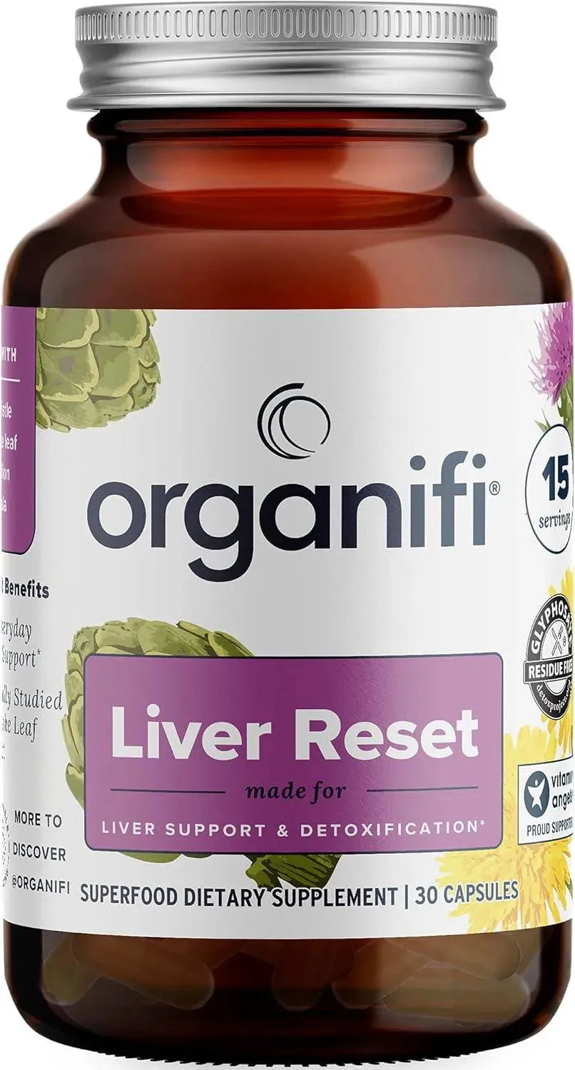 ORGANIFI - Organifi Liver Reset 30 Capsulas - The Red Vitamin MX - Suplementos Alimenticios - {{ shop.shopifyCountryName }}