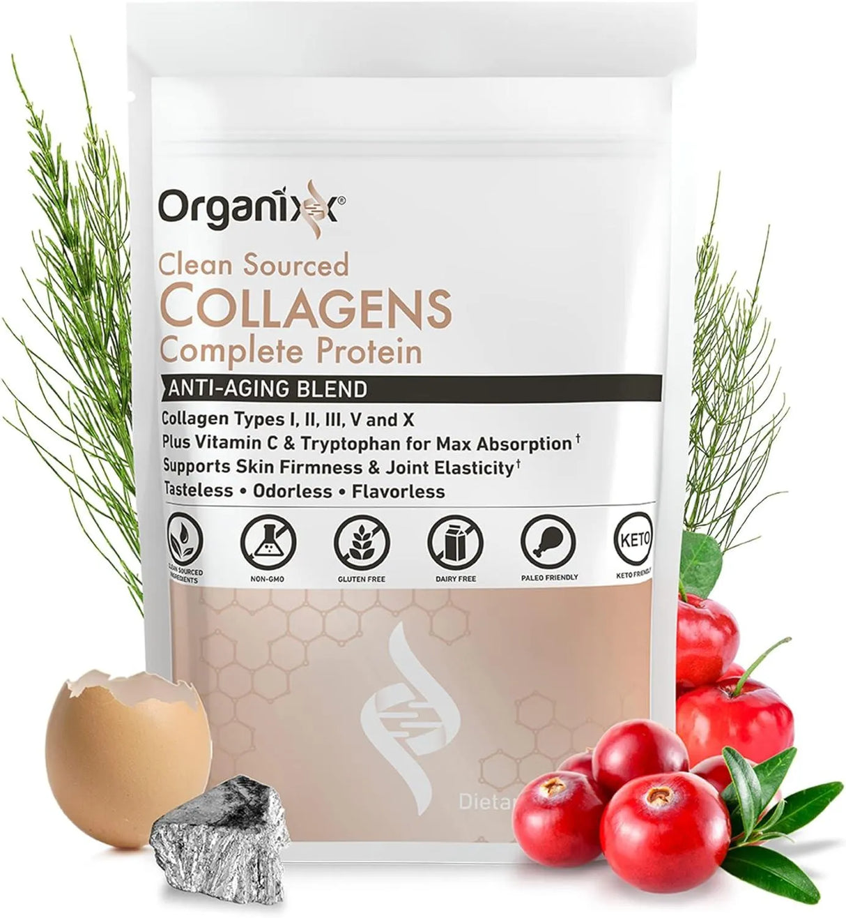 ORGANIXX - Organixx Clean Sourced Collagen Powder 170Gr. - The Red Vitamin MX - Suplementos Alimenticios - {{ shop.shopifyCountryName }}