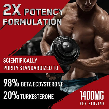 ORISILICO - Orisilico Beta Ecdysterone and Turkesterone 1400Mg. 60 Capsulas - The Red Vitamin MX - Suplementos Alimenticios - {{ shop.shopifyCountryName }}
