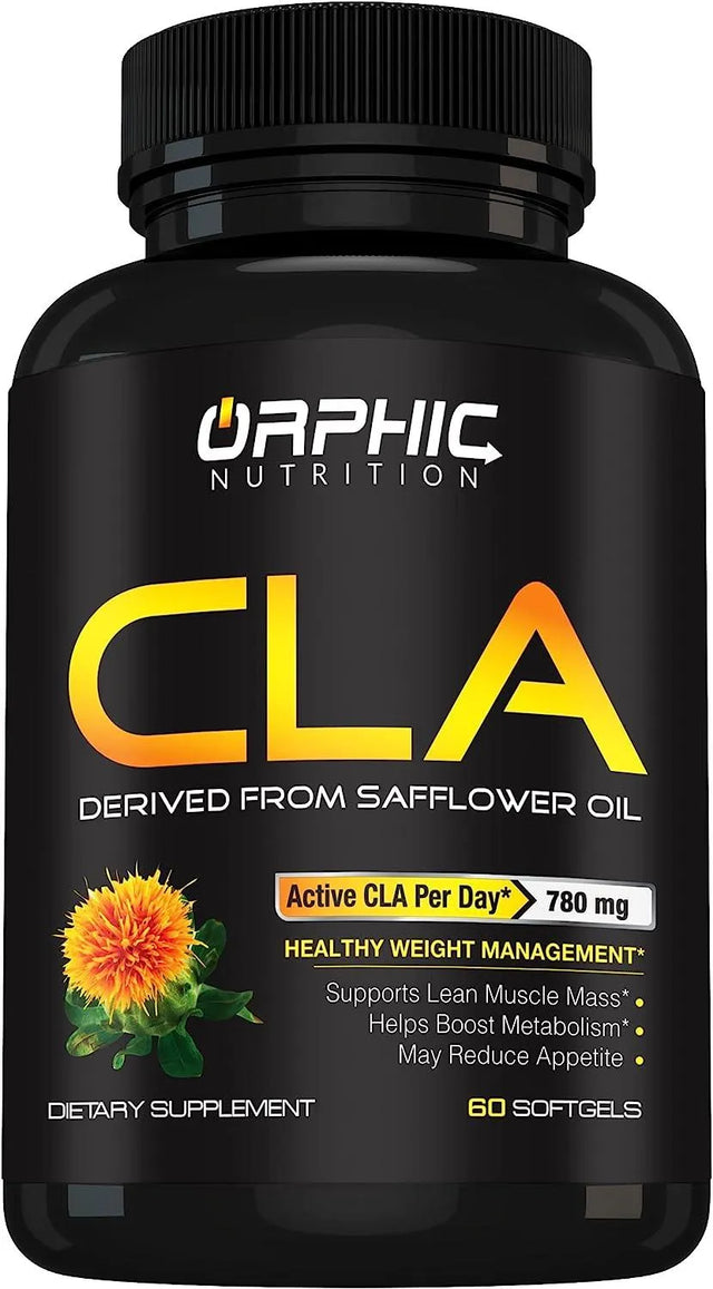 ORPHIC NUTRITION - ORPHIC NUTRITION CLA Safflower Oil Supplement 780Mg. 60 Capsulas Blandas - The Red Vitamin MX - Suplementos Alimenticios - {{ shop.shopifyCountryName }}