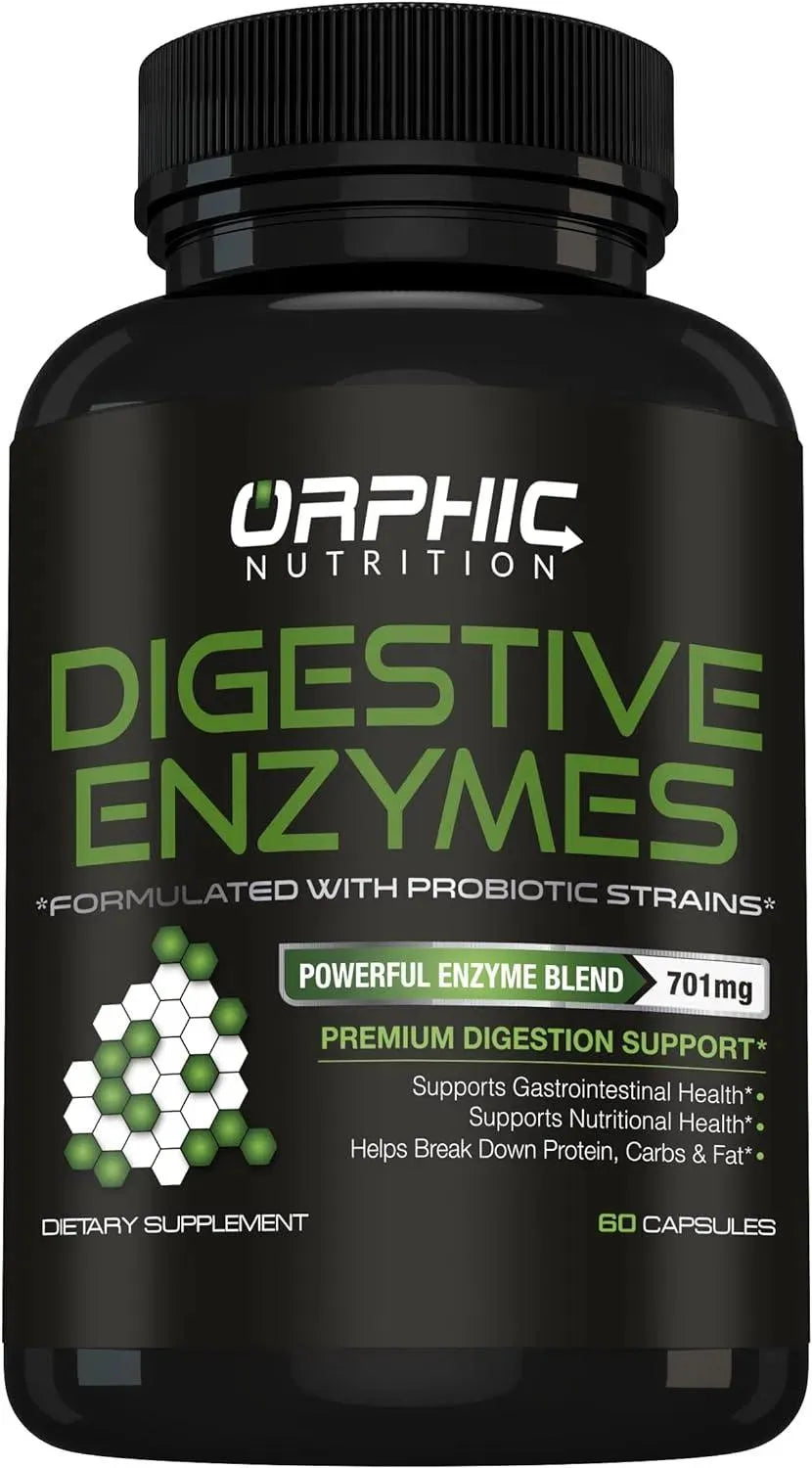 ORPHIC NUTRITION - Orphic Nutrition Digestive Enzyme 60 Capsulas - The Red Vitamin MX - Suplementos Alimenticios - {{ shop.shopifyCountryName }}