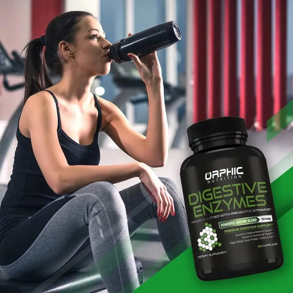 ORPHIC NUTRITION - Orphic Nutrition Digestive Enzyme 60 Capsulas - The Red Vitamin MX - Suplementos Alimenticios - {{ shop.shopifyCountryName }}