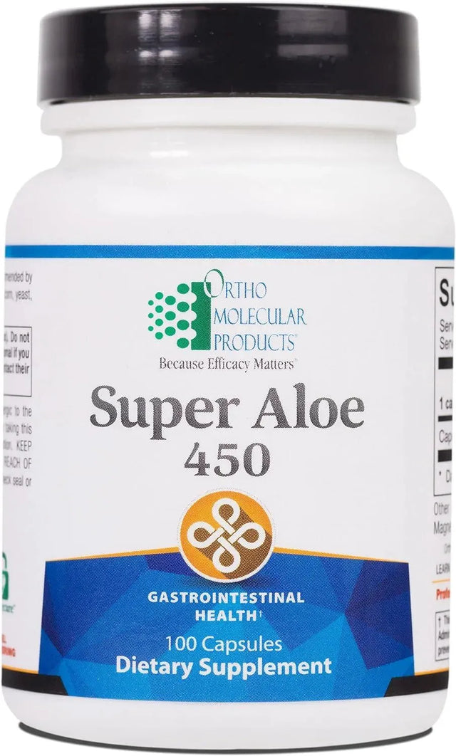 ORTHO MOLECULAR - Ortho Molecular Super Aloe 450 100 Capsulas - The Red Vitamin MX - Suplementos Alimenticios - {{ shop.shopifyCountryName }}