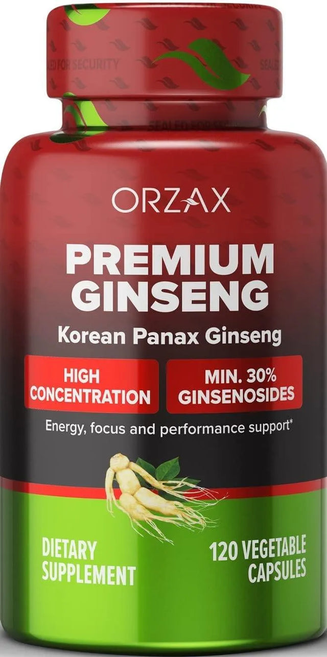 ORZAX - ORZAX Panax Ginseng 1000Mg. 120 Capsulas - The Red Vitamin MX - Suplementos Alimenticios - {{ shop.shopifyCountryName }}