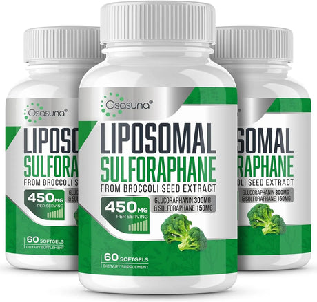 OSASUNA - Osasuna Liposomal Sulforaphane 450Mg. 180 Capsulas Blandas - The Red Vitamin MX - Suplementos Alimenticios - {{ shop.shopifyCountryName }}