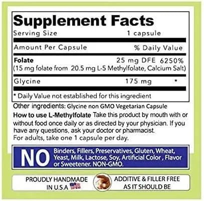 OUR DAILY - Our Daily L-Methylfolate 15Mg. 90 Capsulas - The Red Vitamin MX - Suplementos Alimenticios - {{ shop.shopifyCountryName }}