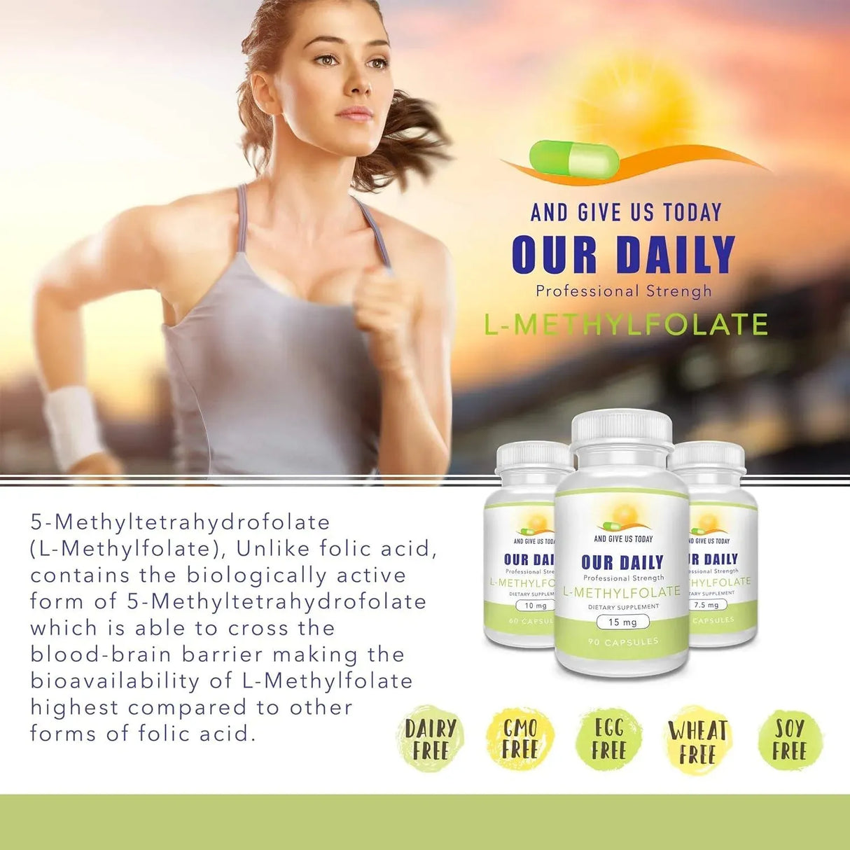 OUR DAILY - Our Daily Vites L-Methylfolate 7.5Mg. 60 Capsulas - The Red Vitamin MX - Suplementos Alimenticios - {{ shop.shopifyCountryName }}