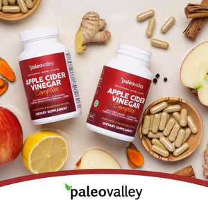 PALEOVALLEY - Paleovalley Apple Cider Vinegar Complex 84 Capsulas - The Red Vitamin MX - Suplementos Alimenticios - {{ shop.shopifyCountryName }}