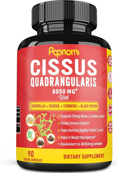 PAPNAMI - Papnami Super Cissus Quadrangularis Extract 8050Mg. 90 Capsulas - The Red Vitamin MX - Suplementos Alimenticios - {{ shop.shopifyCountryName }}