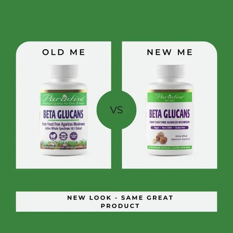 PARADISE HERBS - Paradise Herbs Beta Glucans 60 Capsulas - The Red Vitamin MX - Suplementos Alimenticios - {{ shop.shopifyCountryName }}