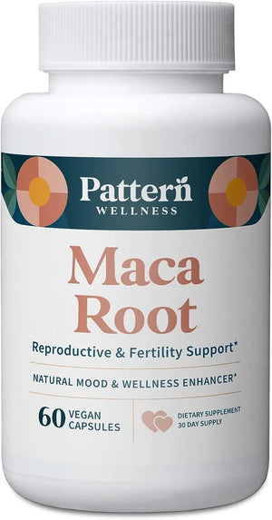 PATTERN WELLNESS - Pattern Wellness Maca Root 10,000Mg. 60 Capsulas - The Red Vitamin MX - Suplementos Alimenticios - {{ shop.shopifyCountryName }}