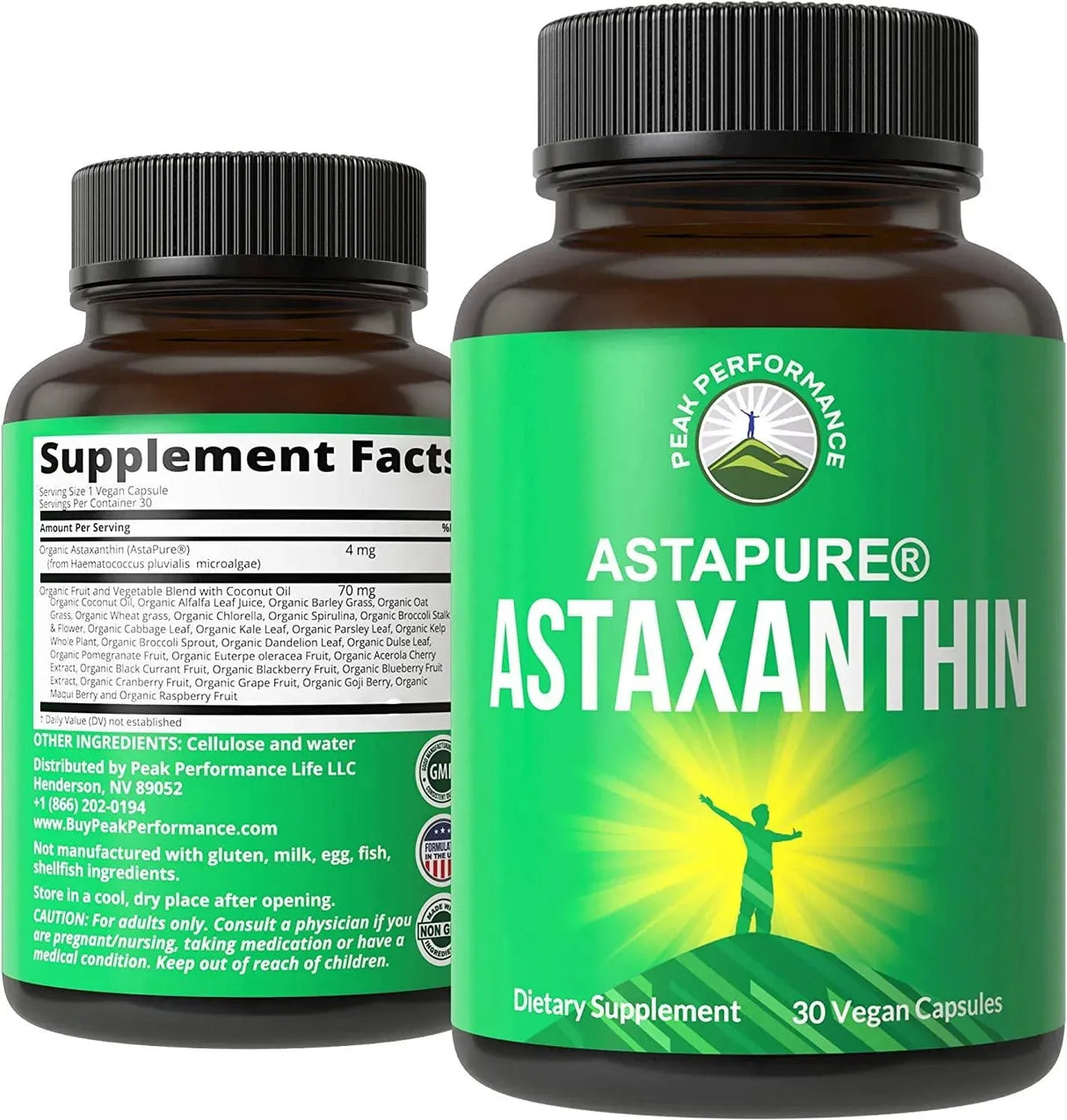 PEAK PERFORMANCE - Peak Performance Astaxanthin 12Mg. 30 Capsulas - The Red Vitamin MX - Suplementos Alimenticios - {{ shop.shopifyCountryName }}