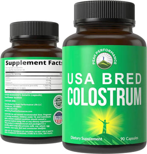 PEAK PERFORMANCE - Peak Performance Colostrum 90 Capsulas - The Red Vitamin MX - Suplementos Alimenticios - {{ shop.shopifyCountryName }}
