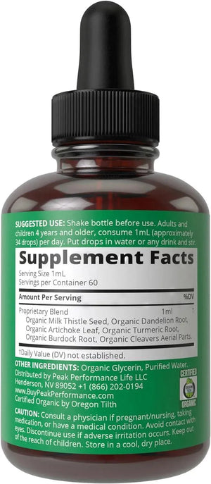 PEAK PERFORMANCE - Peak Performance Liver Cleanse Detox & Repair 60Ml. - The Red Vitamin MX - Suplementos Alimenticios - {{ shop.shopifyCountryName }}