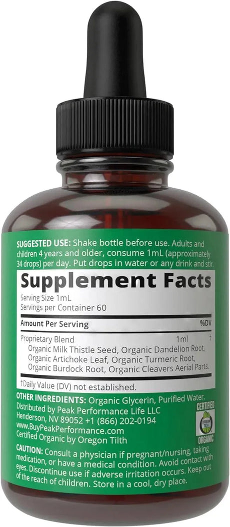 PEAK PERFORMANCE - Peak Performance Liver Cleanse Detox & Repair 60Ml. - The Red Vitamin MX - Suplementos Alimenticios - {{ shop.shopifyCountryName }}