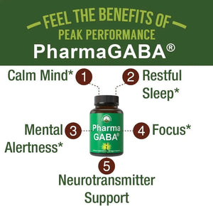 PEAK PERFORMANCE - Peak Performance Pharma GABA 30 Capsulas - The Red Vitamin MX - Suplementos Alimenticios - {{ shop.shopifyCountryName }}