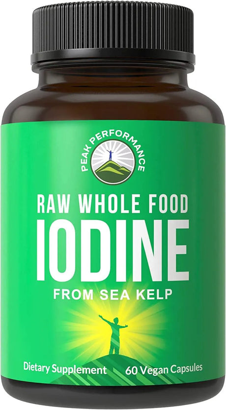 PEAK PERFORMANCE - Peak Performance Raw Whole Food Iodine Supplement 60 Capsulas - The Red Vitamin MX - Suplementos Alimenticios - {{ shop.shopifyCountryName }}