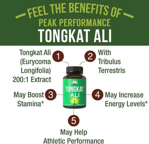 PEAK PERFORMANCE - Peak Performance Tongkat Ali 60 Capsulas - The Red Vitamin MX - Suplementos Alimenticios - {{ shop.shopifyCountryName }}