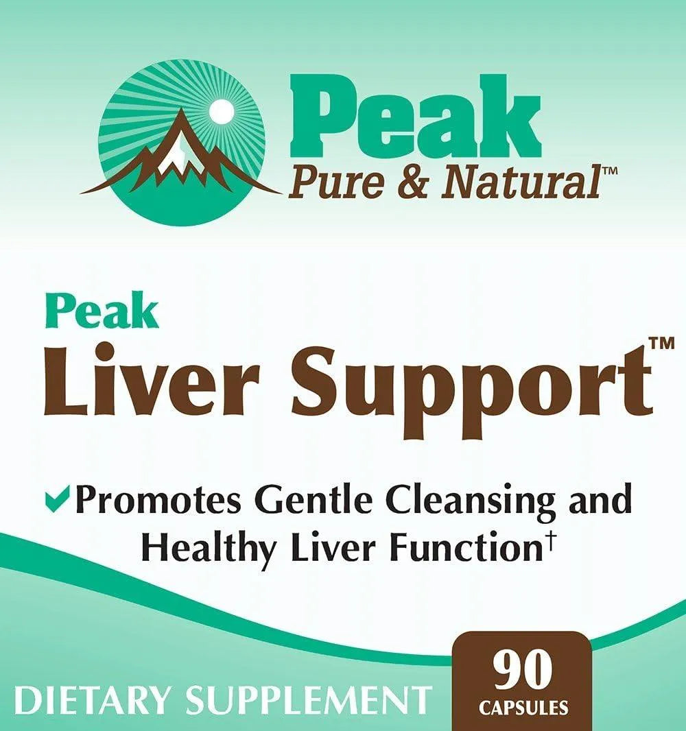 PEAK PURE & NATURAL - Peak Pure & Natural Peak Liver Support 90 Capsulas - The Red Vitamin MX - Suplementos Alimenticios - {{ shop.shopifyCountryName }}