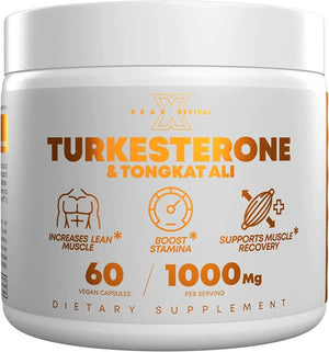 PEAK REVIVAL-X - Peak Revival-X Turkesterone & Tongkat Ali 1000Mg. 60 Capsulas - The Red Vitamin MX - Suplementos Alimenticios - {{ shop.shopifyCountryName }}