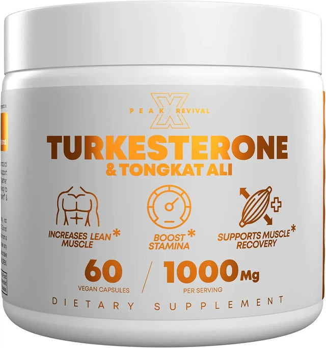 PEAK REVIVAL-X - Peak Revival-X Turkesterone & Tongkat Ali 1000Mg. 60 Capsulas - The Red Vitamin MX - Suplementos Alimenticios - {{ shop.shopifyCountryName }}