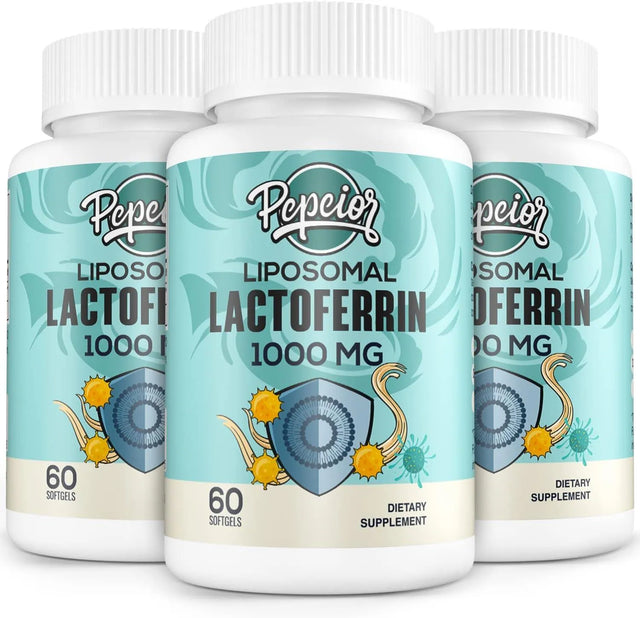 PEPEIOR - Pepeior Liposomal Lactoferrin 1000Mg. 60 Capsulas Blandas 3 Pack - The Red Vitamin MX - Suplementos Alimenticios - {{ shop.shopifyCountryName }}