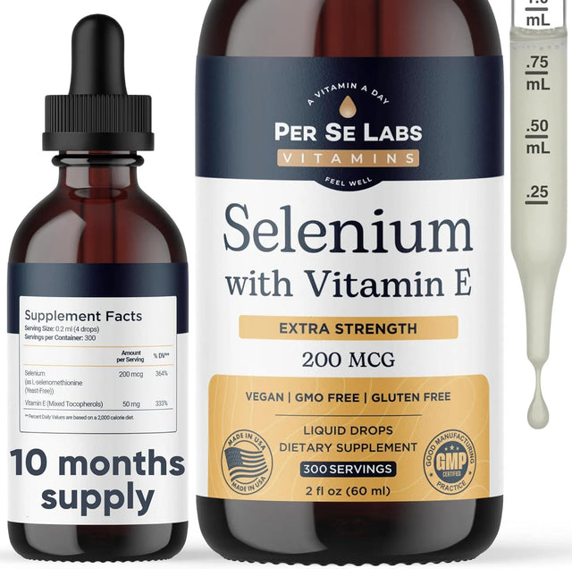 PER SE LABS - Per Se Labs Selenium 200mcg 60Ml. - The Red Vitamin MX - Suplementos Alimenticios - {{ shop.shopifyCountryName }}