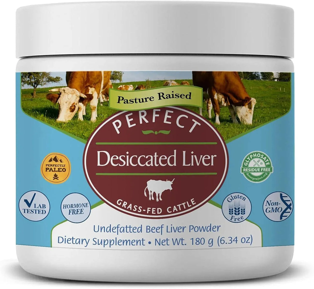 PERFECT SUPPLEMENTS - Perfect Supplements Perfect Desiccated Liver Powder 180Gr. - The Red Vitamin MX - Suplementos Alimenticios - {{ shop.shopifyCountryName }}