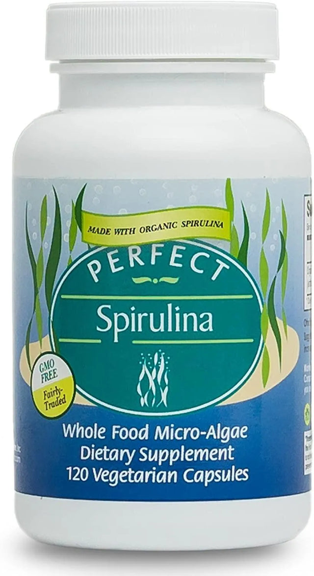 PERFECT SUPPLEMENTS - Perfect Supplements Spirulina 120 Capsulas - The Red Vitamin MX - Suplementos Alimenticios - {{ shop.shopifyCountryName }}