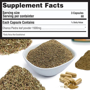 PERUVIAN NATURALS - Peruvian Naturals Chanca Piedra 180 Capsulas - The Red Vitamin MX - Suplementos Alimenticios - {{ shop.shopifyCountryName }}