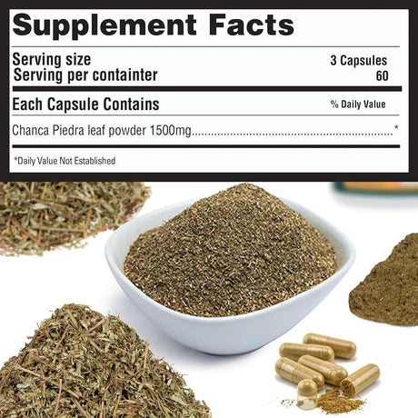 PERUVIAN NATURALS - Peruvian Naturals Chanca Piedra 180 Capsulas - The Red Vitamin MX - Suplementos Alimenticios - {{ shop.shopifyCountryName }}