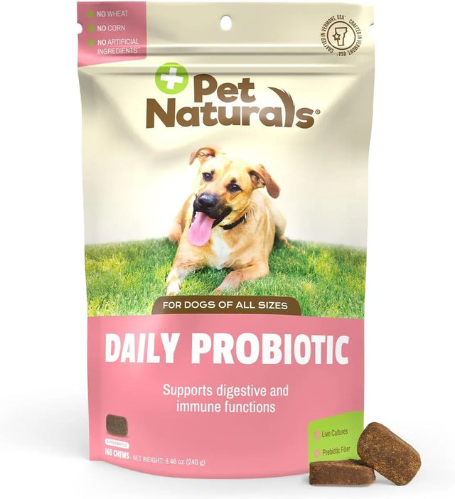 PET NATURALS - Pet Naturals Daily Probiotic for Dogs 160 Masticables - The Red Vitamin MX - Probióticos Para Perros - {{ shop.shopifyCountryName }}