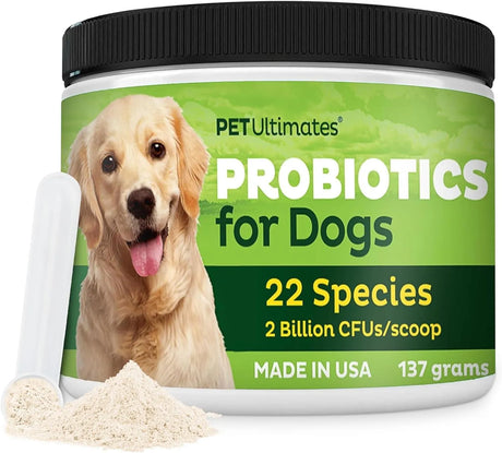 PET ULTIMATES - Pet Ultimates Probiotics for Dogs 137Gr. - The Red Vitamin MX - Probióticos Para Perros - {{ shop.shopifyCountryName }}